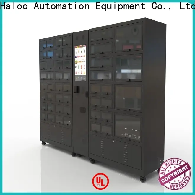 HALOO-DLE-10C+CRE-4A-006 Sex product condom automatic vending machine with 21.5inches ads touch screen31 1