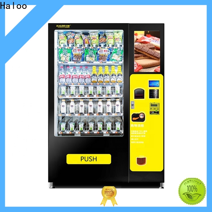 Haloo soda and snack vending machine manufacturer 1