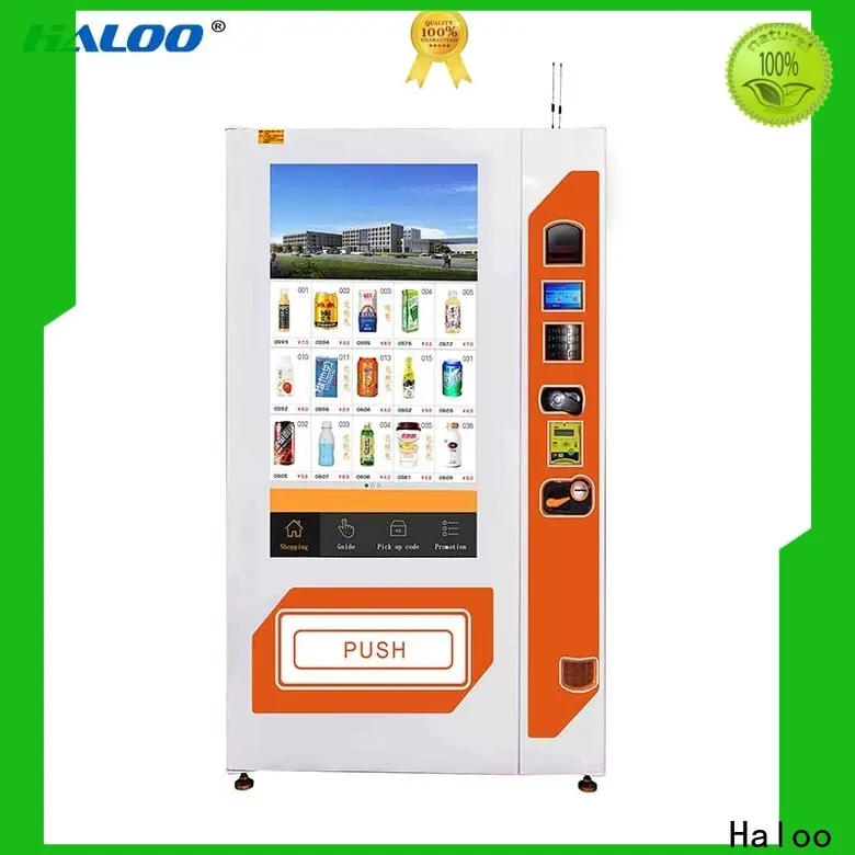 Haloo intelligent drink vending machine factory for shopping mall2 1