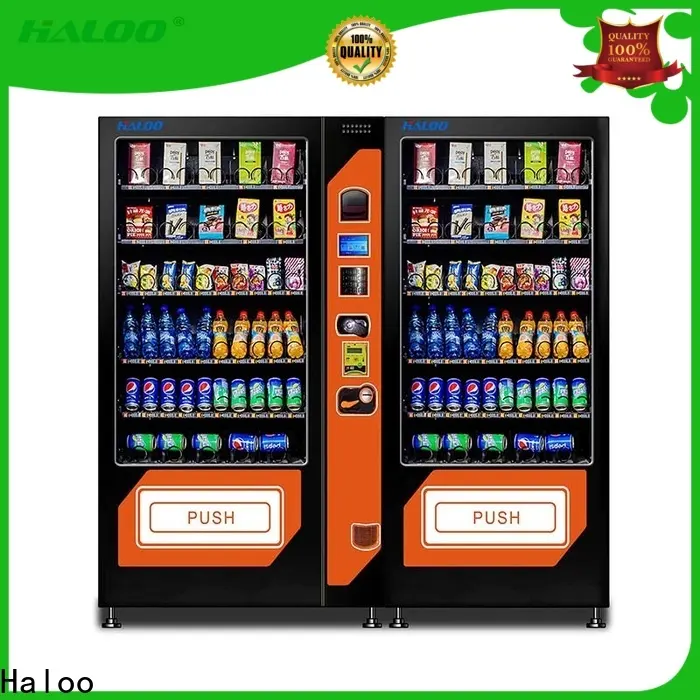 Haloo wholesale combo vending machines with good price for food 1