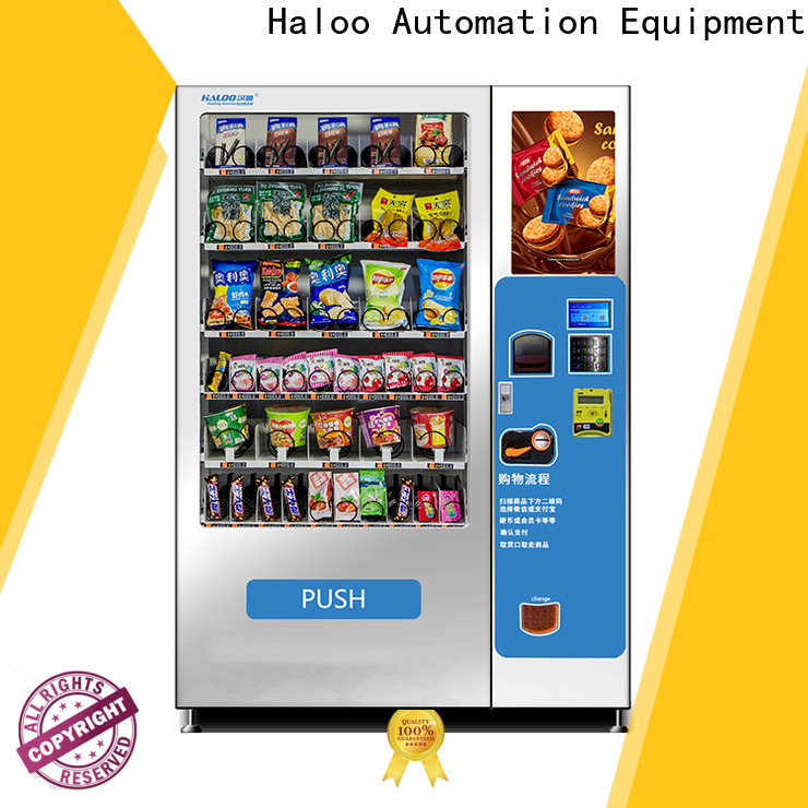 Haloo snack and drink vending machines for sale design 1