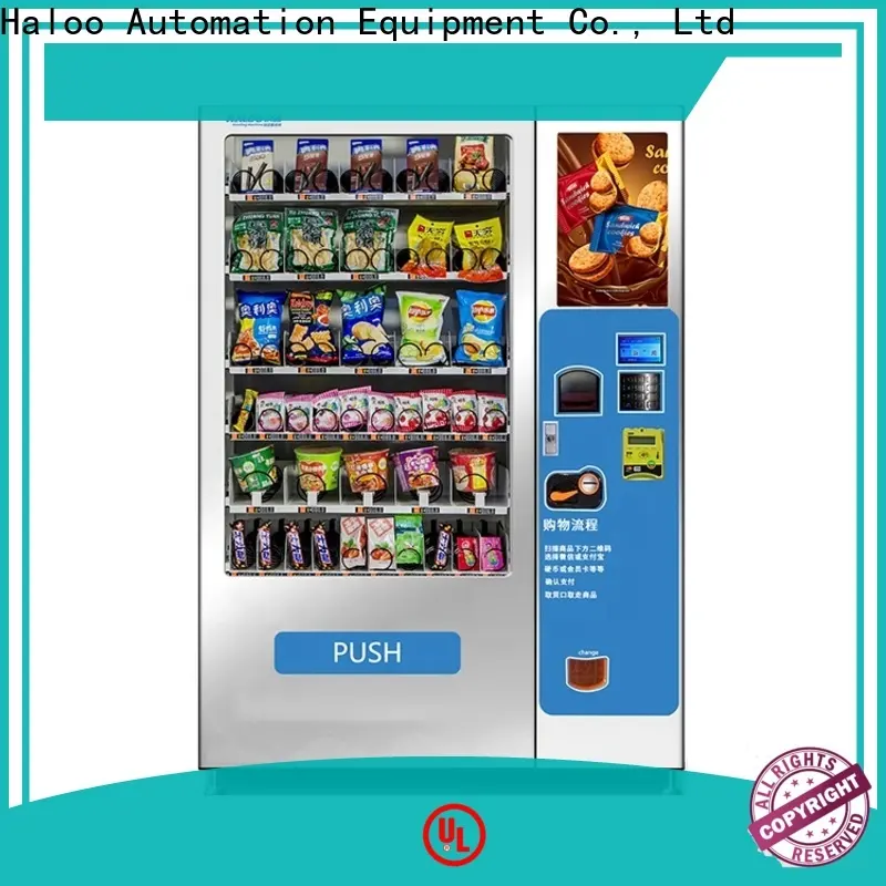 Haloo high capacity soda and snack vending machine manufacturer 1