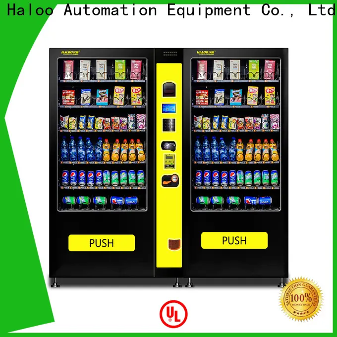 Haloo automatic snack and drink vending machines for sale supplier 1