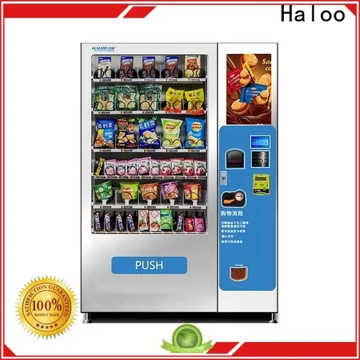 Haloo snack and drink vending machine wholesale 1