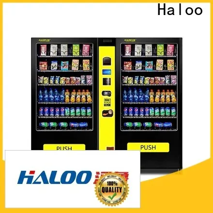 HALOO-DLE-10C+CRE-4A-006 Sex product condom automatic vending machine with 21.5inches ads touch screen37 1