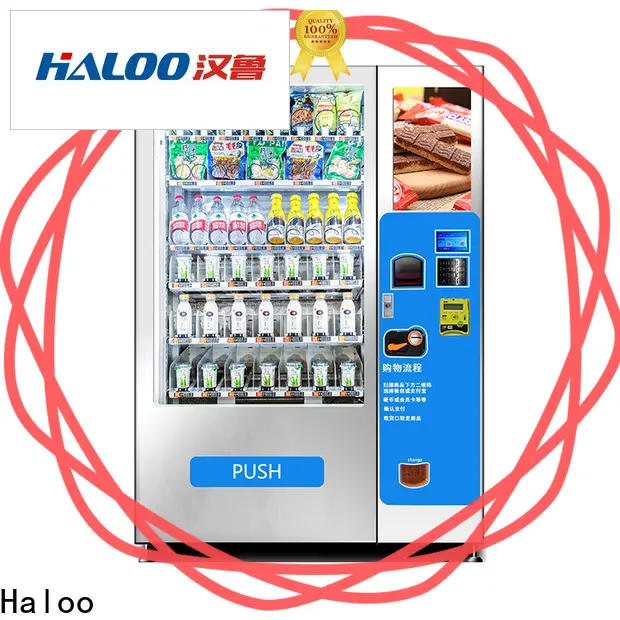 Haloo automatic soda and snack vending machine supplier 1