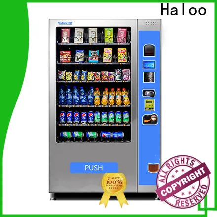 Haloo professional snack and drink vending machines for sale manufacturer 1