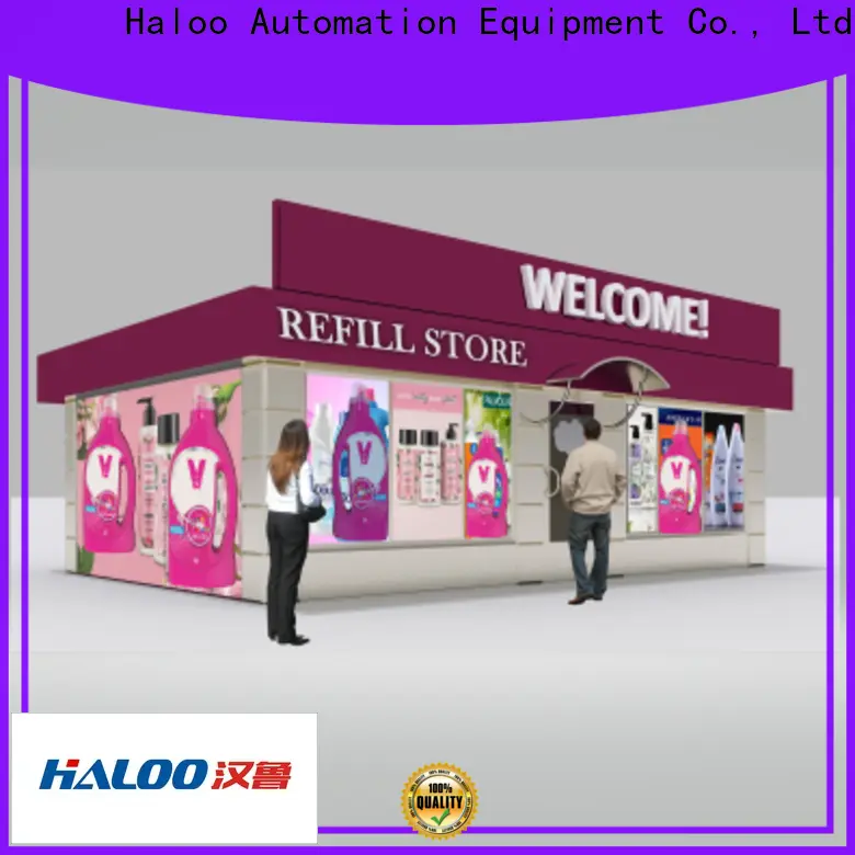 HALOO-DLE-10C+CRE-4A-006 Sex product condom automatic vending machine with 21.5inches ads touch screen39 1