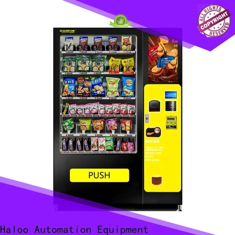 Haloo soda and snack vending machine supplier1 1