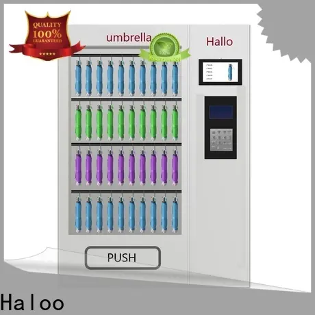 HALOO-DLE-10C+CRE-4A-006 Sex product condom automatic vending machine with 21.5inches ads touch screen46 1