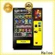 HALOO-DLE-10C+CRE-4A-006 Sex product condom automatic vending machine with 21.5inches ads touch screen48 1