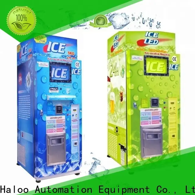Haloo ice cream vending machine for sale supplier 1