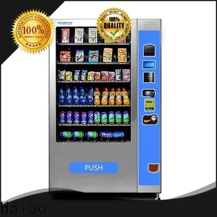 Haloo power-off protection soda and snack vending machine design 1