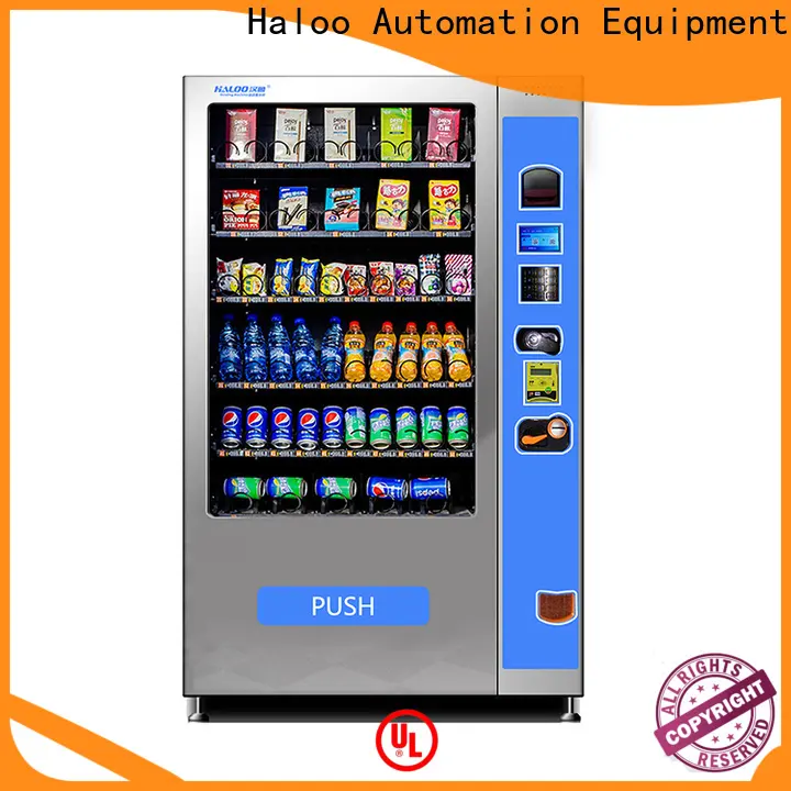 Haloo high quality soda and snack vending machine design 1