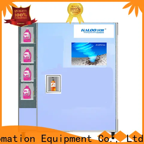 HALOO-DLE-10C+CRE-4A-006 Sex product condom automatic vending machine with 21.5inches ads touch screen62 1