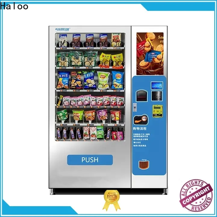 Haloo snack and drink vending machines for sale supplier 1