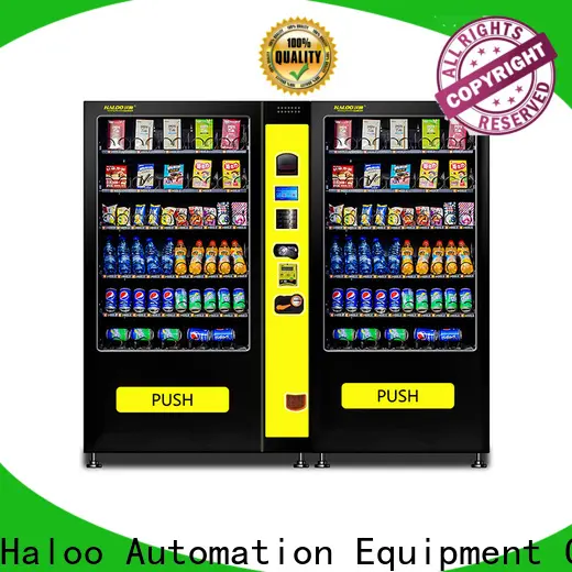 HALOO-DLE-10C+CRE-4A-006 Sex product condom automatic vending machine with 21.5inches ads touch screen68 1