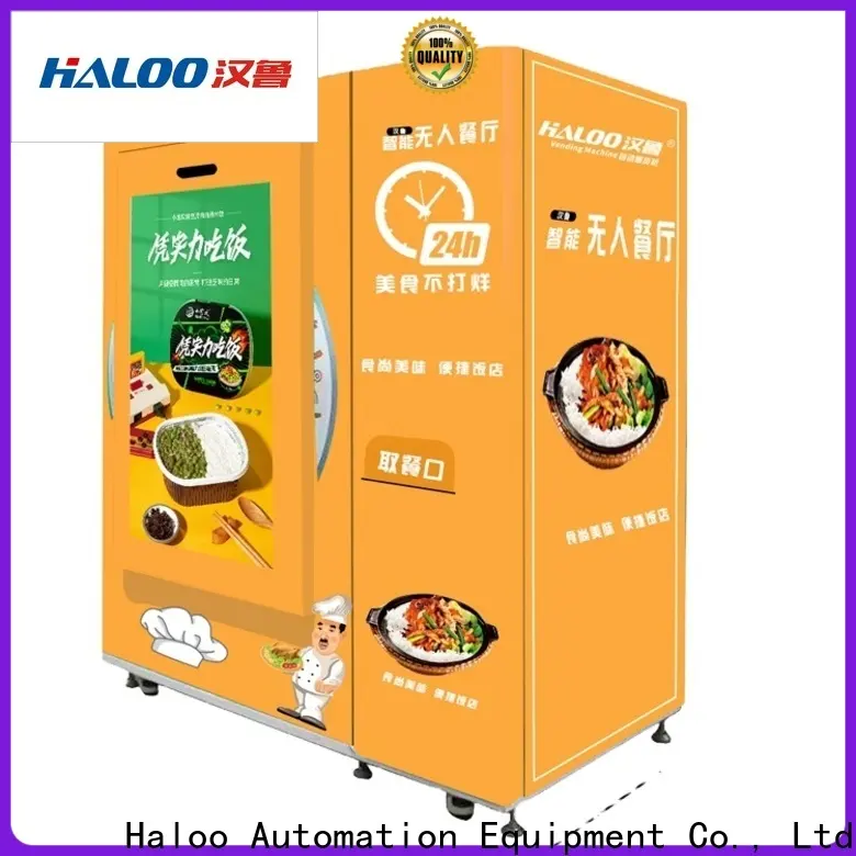 Haloo convenient snack and drink vending machines for sale supplier 1