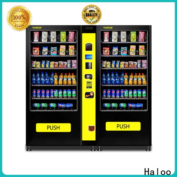 Haloo high capacity snack and drink vending machine series 1