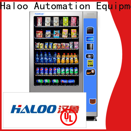 Haloo power-off protection soda and snack vending machine wholesale 1