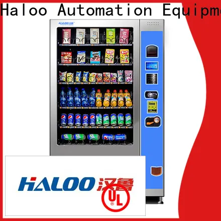 Haloo power-off protection soda and snack vending machine wholesale 1