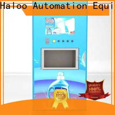 HALOO-DLE-10C+CRE-4A-006 Sex product condom automatic vending machine with 21.5inches ads touch screen79 1