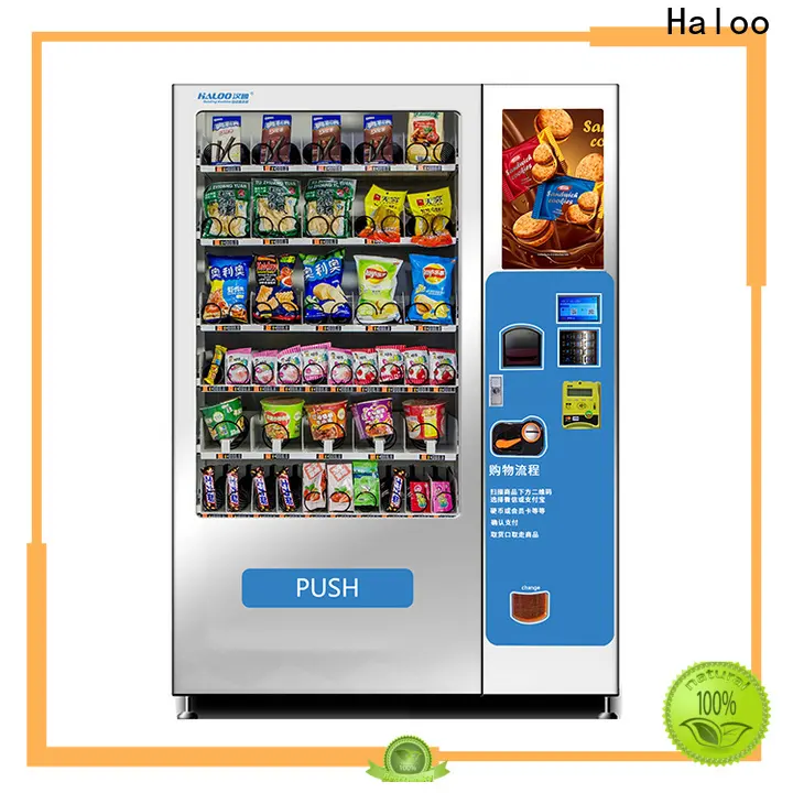 high capacity snack and drink vending machine design 1
