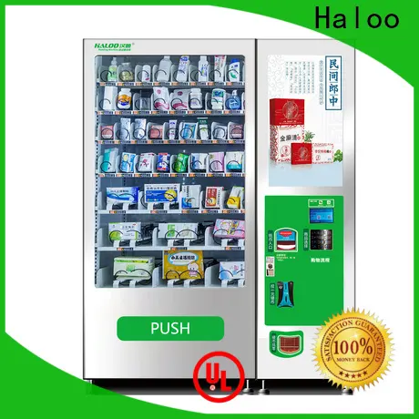 Haloo professional snack and drink vending machines for sale manufacturer1 1