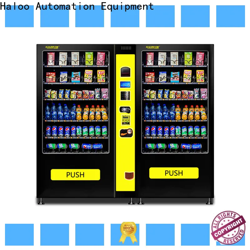 HALOO-DLE-10C+CRE-4A-006 Sex product condom automatic vending machine with 21.5inches ads touch screen82 1