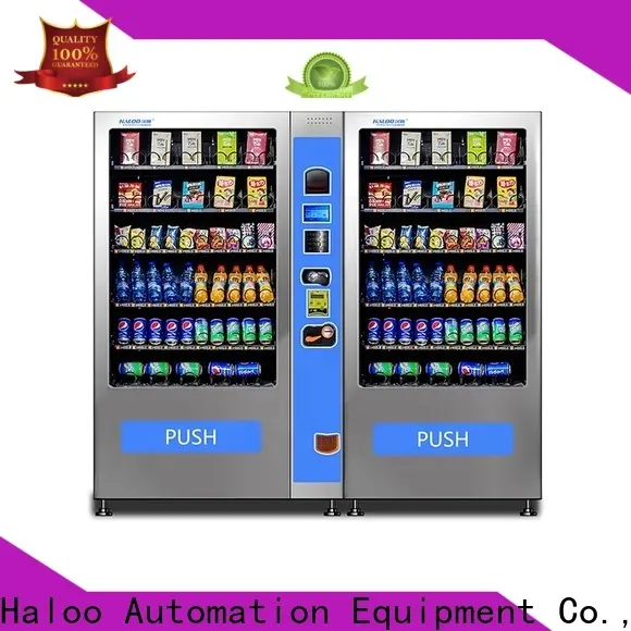 HALOO-DLE-10C+CRE-4A-006 Sex product condom automatic vending machine with 21.5inches ads touch screen86 1