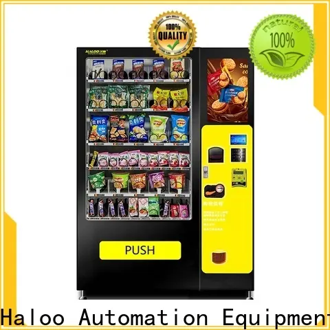 HALOO-DLE-10C+CRE-4A-006 Sex product condom automatic vending machine with 21.5inches ads touch screen87 1