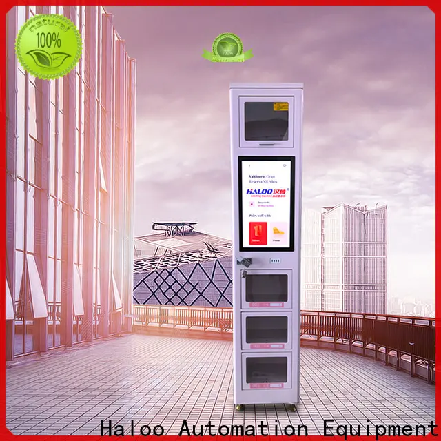 Haloo smart remote management lucky box vending machine design for garbage cycling 1