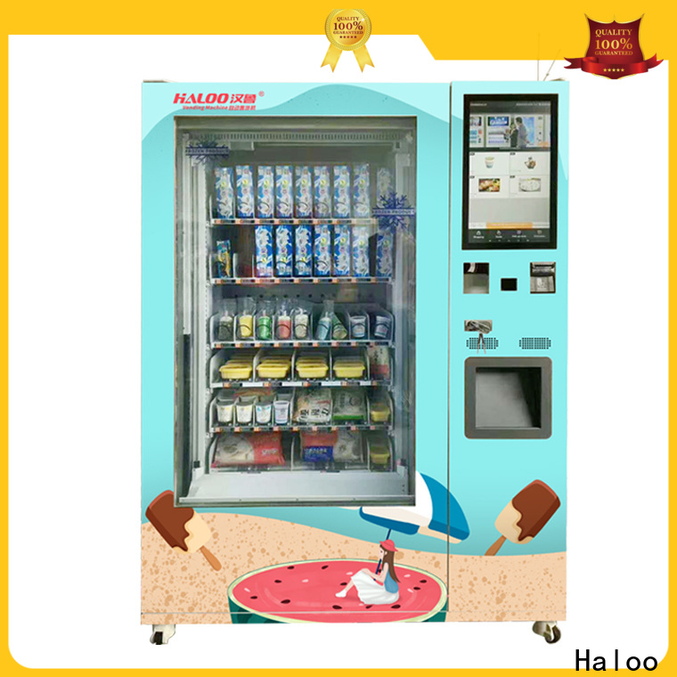 Haloo ice cream vending machine supplier 1