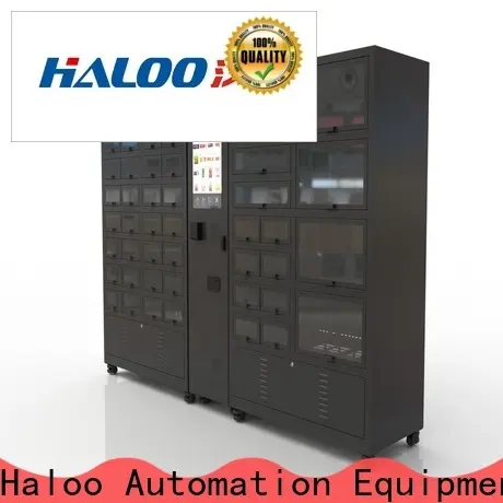 HALOO-DLE-10C+CRE-4A-006 Sex product condom automatic vending machine with 21.5inches ads touch screen93 1