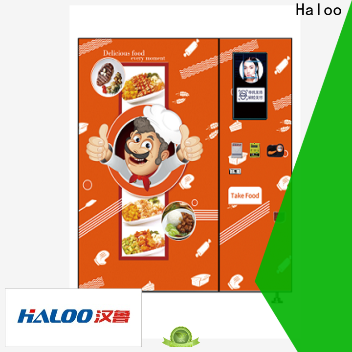 Haloo touch screen elevator vending machine manufacturer for food 1