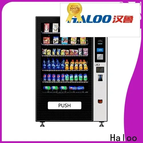 HALOO-DLE-10C+CRE-4A-006 Sex product condom automatic vending machine with 21.5inches ads touch screen95 1