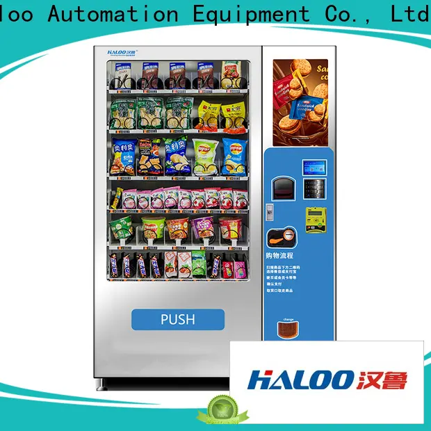 HALOO-DLE-10C+CRE-4A-006 Sex product condom automatic vending machine with 21.5inches ads touch screen96 1