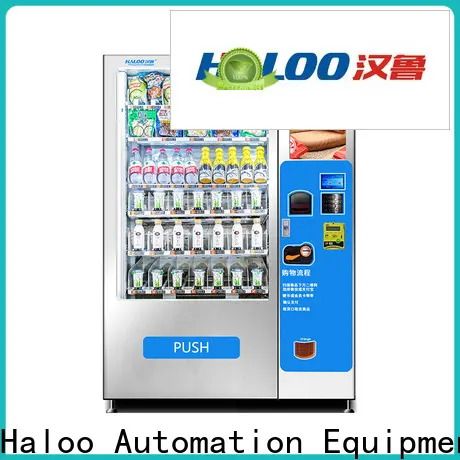 HALOO-DLE-10C+CRE-4A-006 Sex product condom automatic vending machine with 21.5inches ads touch screen98 1