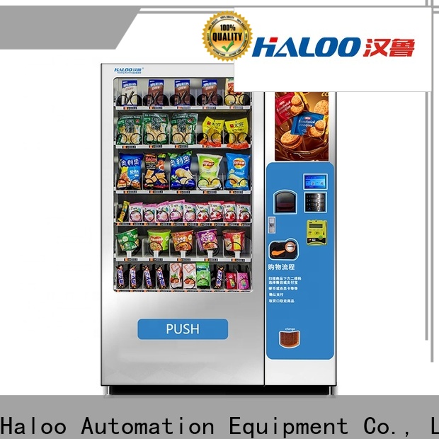 Haloo vending machine with elevator factory for mall 1