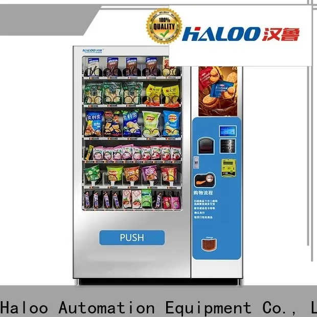 Haloo vending machine with elevator factory for mall 1