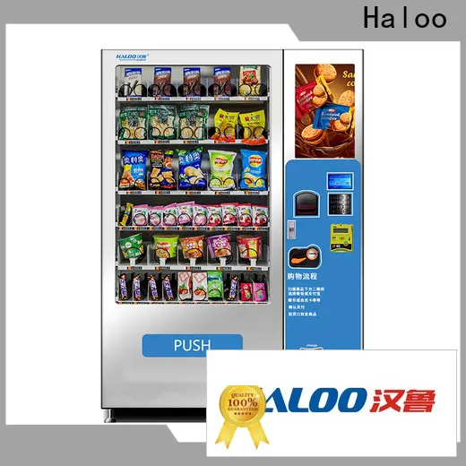 HALOO-DLE-10C+CRE-4A-006 Sex product condom automatic vending machine with 21.5inches ads touch screen103 1