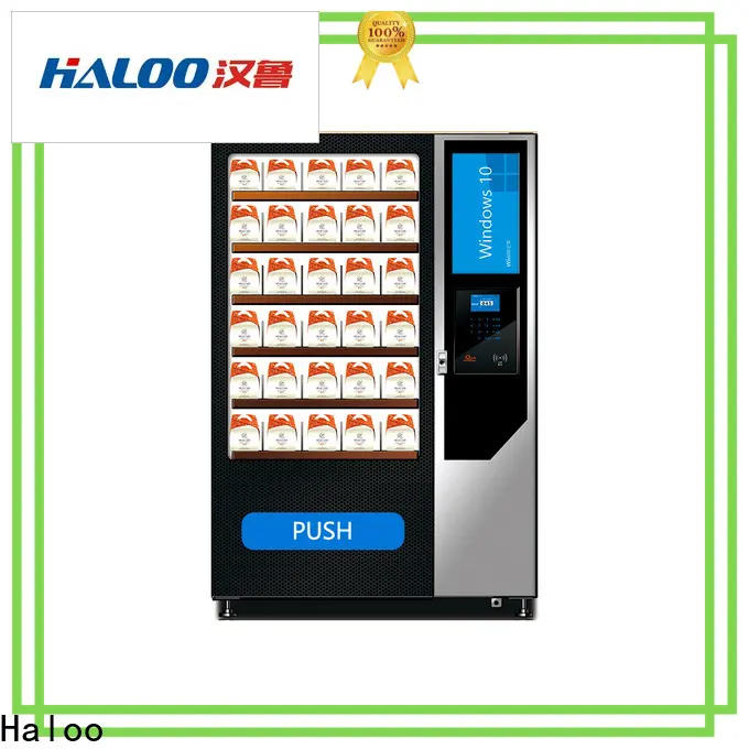 Haloo non refrigerated vending machine manufacturer for snack 1