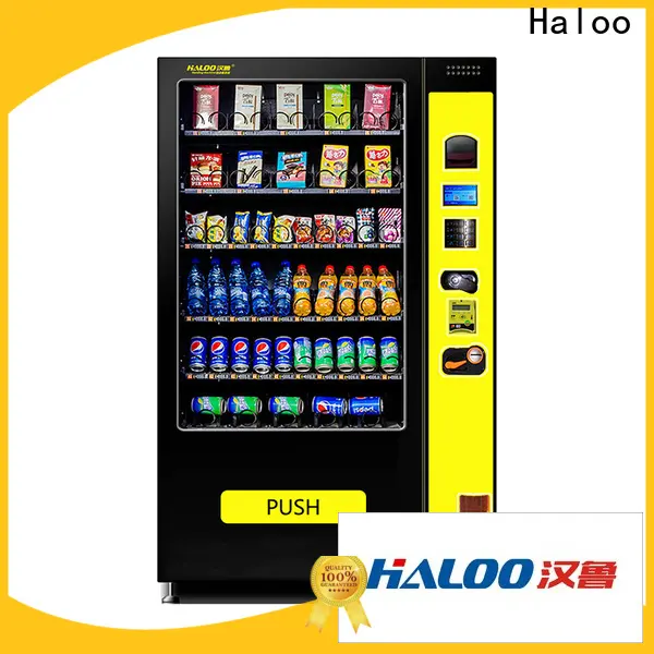 HALOO-DLE-10C+CRE-4A-006 Sex product condom automatic vending machine with 21.5inches ads touch screen104 1