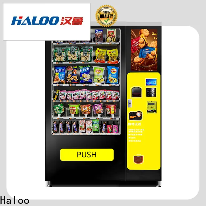 Haloo high quality vending machine with elevator supplier for shopping mall 1