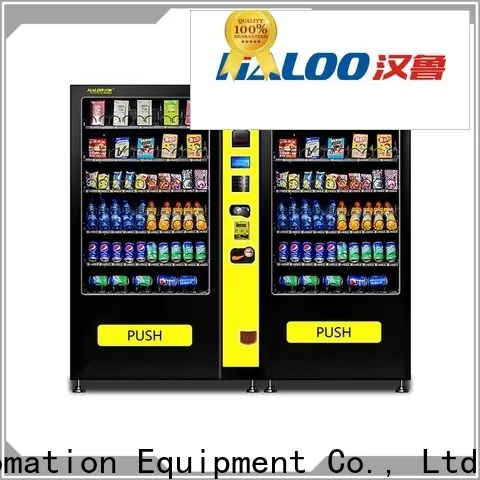 Haloo professional combination vending machines factory for drink 1