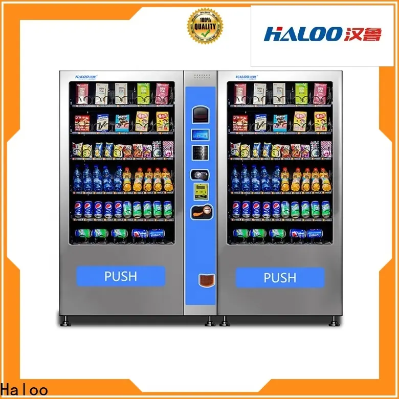 Haloo high quality combination vending machines supplier outdoor 1