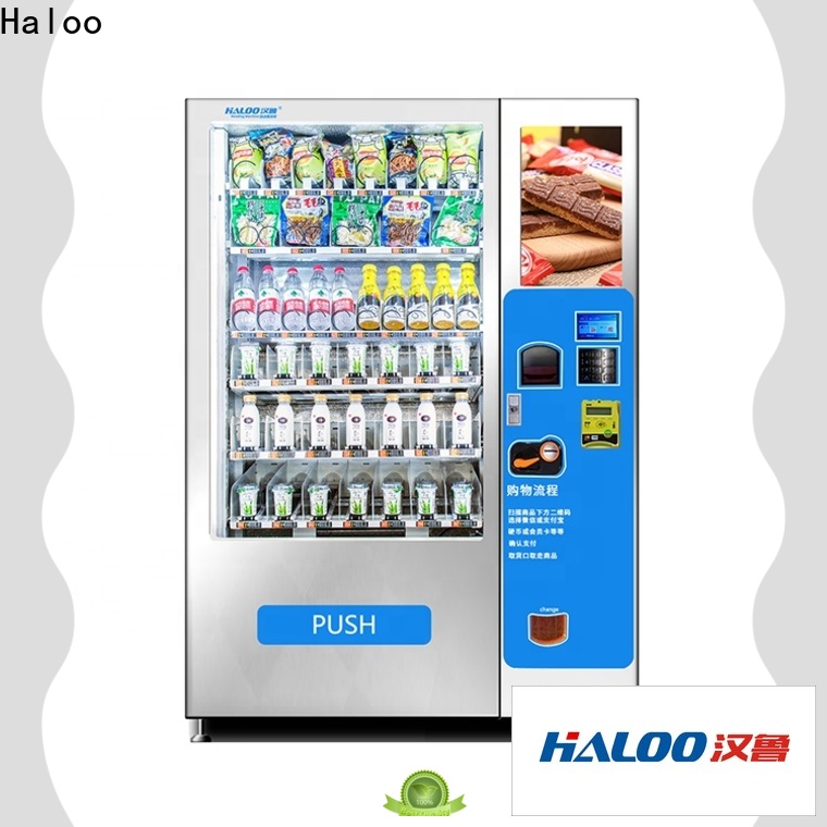 Haloo intelligent elevator vending machine wholesale for food 1