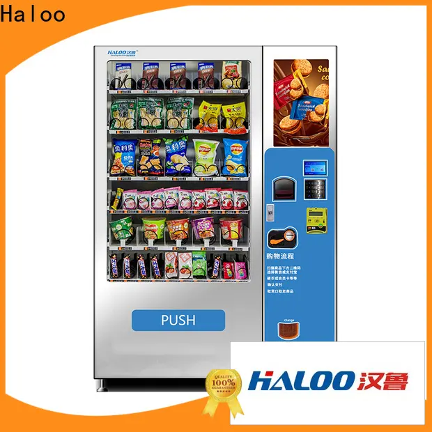 HALOO-DLE-10C+CRE-4A-006 Sex product condom automatic vending machine with 21.5inches ads touch screen107 1