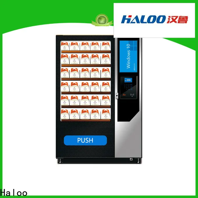 HALOO-DLE-10C+CRE-4A-006 Sex product condom automatic vending machine with 21.5inches ads touch screen109 1