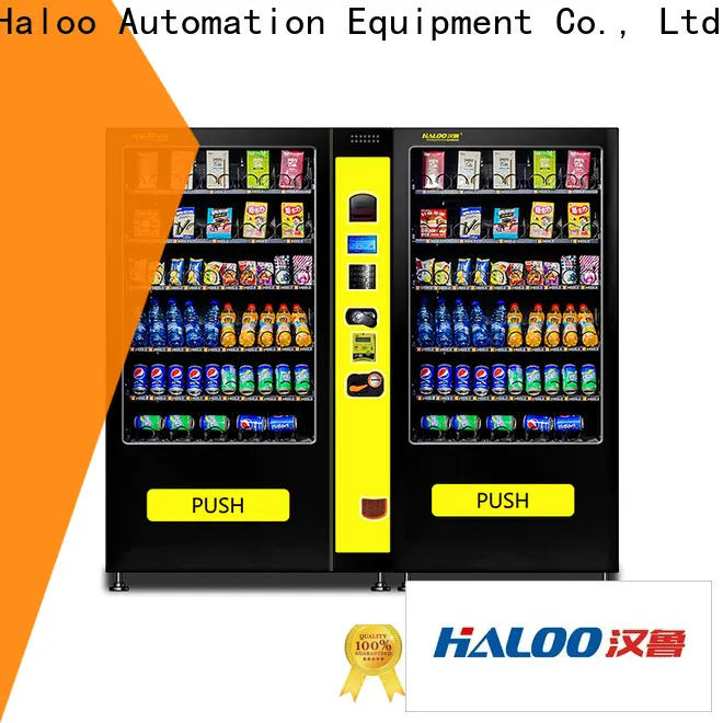Haloo smart combo vending machines supplier for drink 1